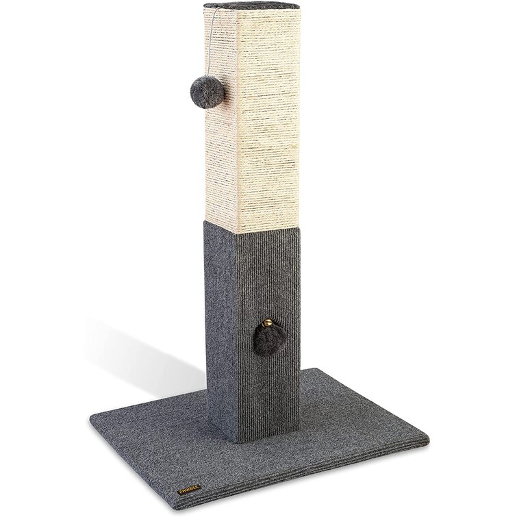 Natural cat scratching clearance post